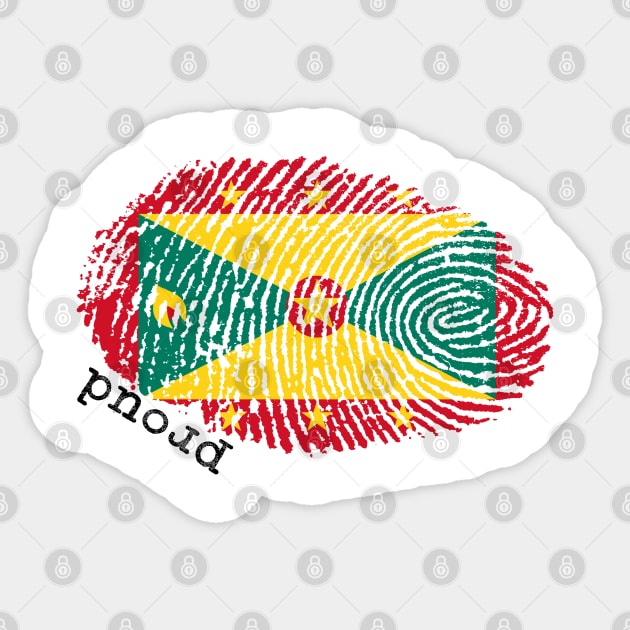 Grenada flag Sticker by Shopx